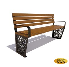 Скамейка «Сколково» (0,6 ангарская сосна,30х60)