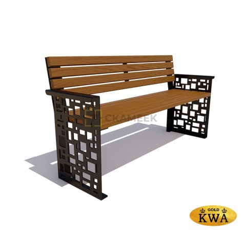 Скамейка «Барселона» (1,5 лиственница,30х60)