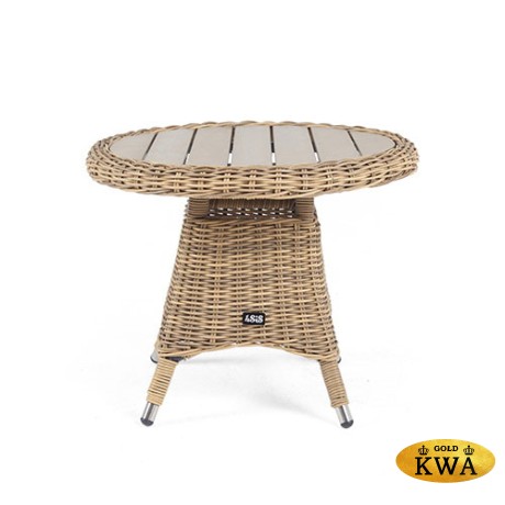 "Равенна" кофейный стол из искусственного ротанга, цвет соломенный