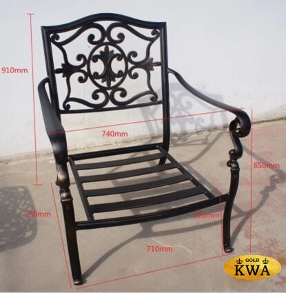 Мебель из литого алюминия Venice 2/1