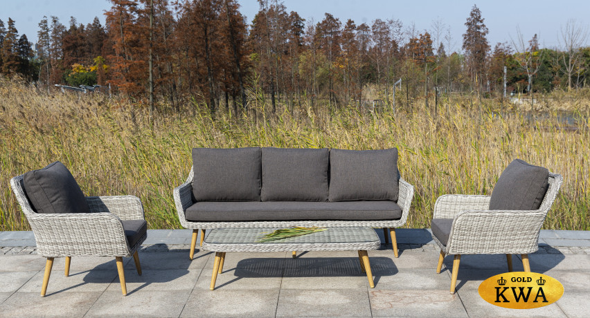 Прованс кресло из искусственного ротанга, бежевый