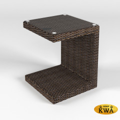 Столик для лежака со стеклом &quot;Малага&quot;