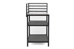 Модуль уличной кухни из алюминия БЭЙС (угловой открытый)