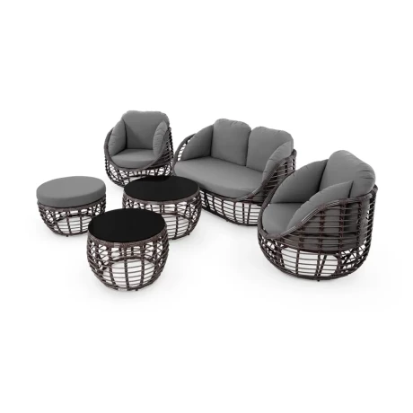 Комплект ЛОТУС лаундж Шоколад металлик