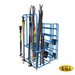 Комбинированный стеллаж для лыж, лыжных палок и ботинок