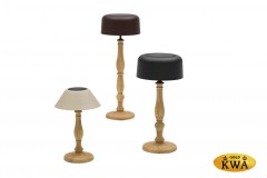 Kiruna (Classic Teak S Cap) Светильник антрацит, алюминий/тик