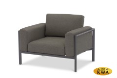 Stockholm Комплект лаунж мебели антрацит/серый, алюминий