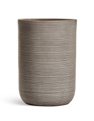 Кашпо TREEZ ERGO TreeLine Высокий цилиндр Капучино в-47, д-30 см