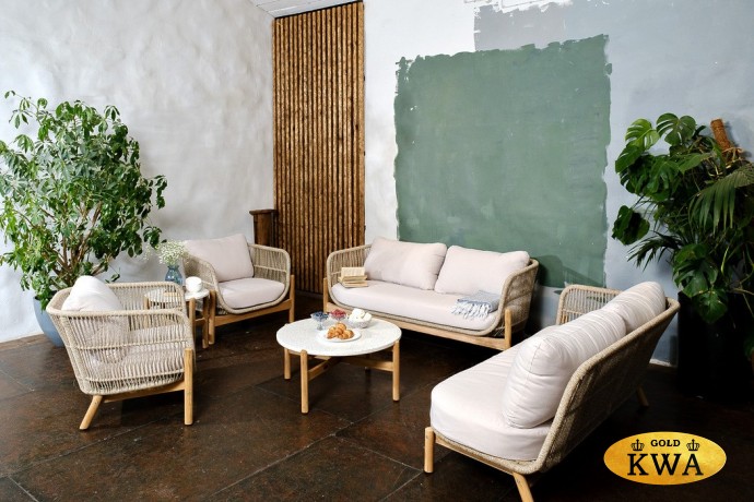 Софа из тика угловая TALARA Joygarden