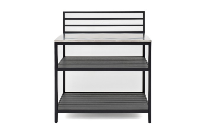 Модуль уличной кухни из алюминия БЭЙС (консоль открытая)