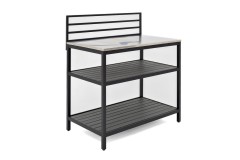 Модуль уличной кухни из алюминия БЭЙС (консоль открытая)