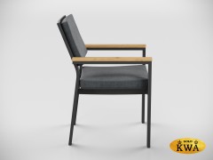 Premium Bella обеденная группа серый 180 стул 57х62х85