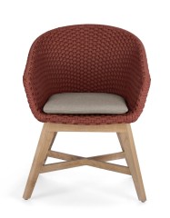 Кресло плетеное с подушкой Coachella