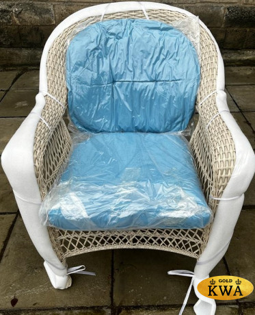 Комплект плетеной мебели LV520 White/Blue