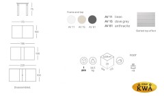 Стол пластиковый раздвижной