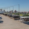 "Руссо" обеденный стол из HPL 150х80см, цвет "молочный"