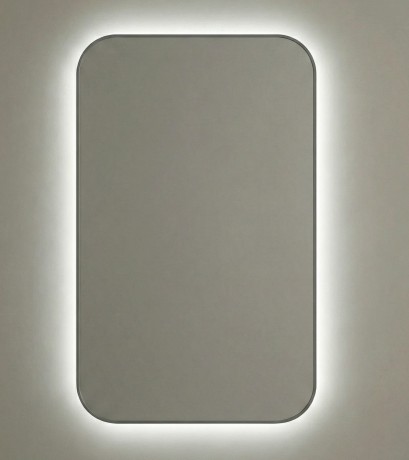 Smart M LED Gold Зеркало в раме с подсветкой