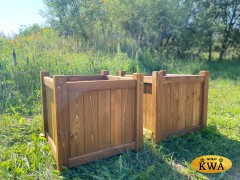 Кашпо деревянное малое