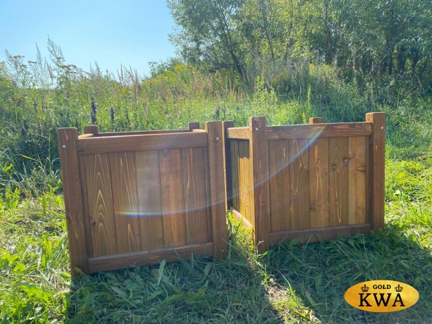 Кашпо деревянное малое