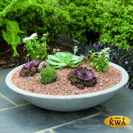 Кашпо Варезе круглое, Varese Low Bowl, 18L