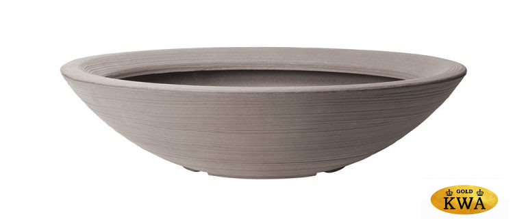 Кашпо Варезе круглое, Varese Low Bowl, 18L