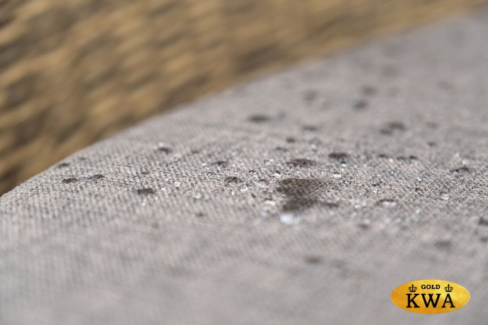 "Стильяно" плетеная кровать круглая, цвет соломенный