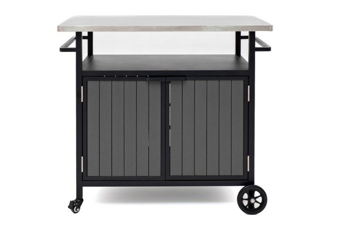 Стол сервировочный из алюминия БЭЙС