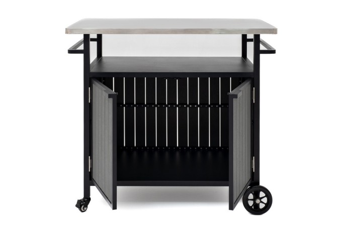 Стол сервировочный из алюминия БЭЙС