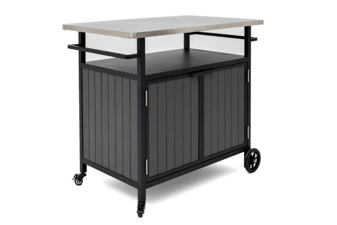 Стол сервировочный из алюминия БЭЙС