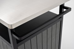 Стол сервировочный из алюминия БЭЙС