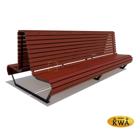 Скамейка уличная «Геленджик» (лиственница 2,0)