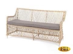 &quot;Латте&quot; диван двухместный из искусственного ротанга, цвет соломенный