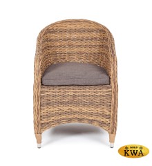 &quot;Равенна&quot; плетеное кресло из искусственного ротанга (гиацинт), цвет соломенный