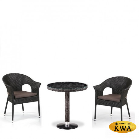 Кофейны комплект плетеной мебели T601/Y79A-W53 Brown (2+1)