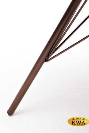 "Конте" интерьерный стол из HPL 70x70см, цвет "дуб"