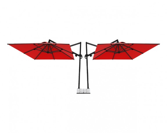 Зонт профессиональный двухкупольный 9.5х4 м