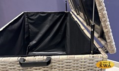 Сундук для хранения KARL 120 с колёсиками