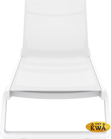 Шезлонг-лежак металлический