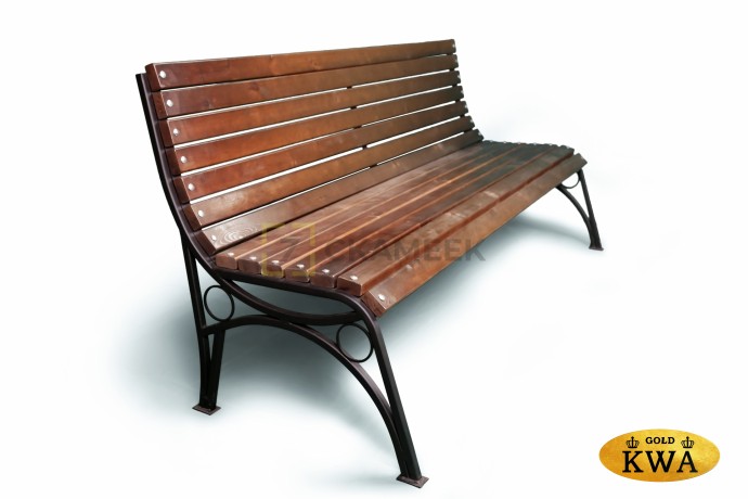 Скамейка «Тверь премиум» без подлокотников (1,8 лиственница)