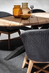 Стол из тика обеденный Palmdale 240х110 см