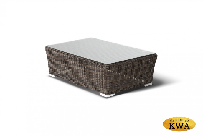 "Капучино Дабл" лаунж-зона из искусственного ротанга, цвет коричневый