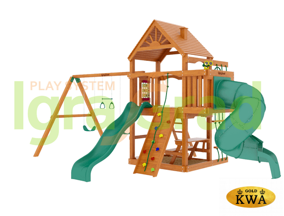 Детская площадка IgraGrad "Шато с трубой" (Дерево)