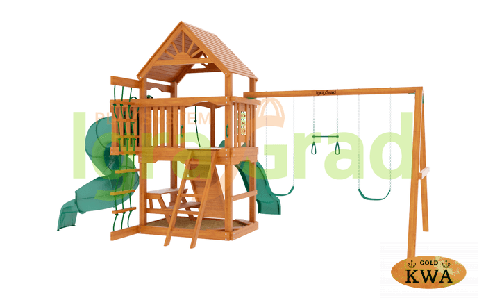 Детская площадка IgraGrad "Шато с трубой" (Дерево)