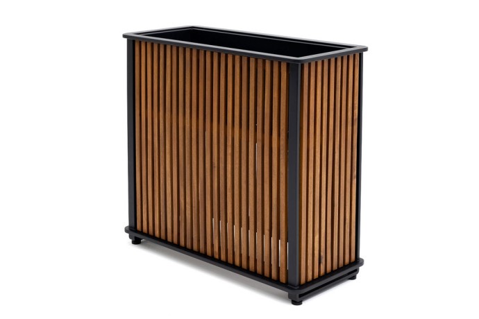 Кашпо из акации НОРД высокое 84 см