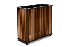 Кашпо из акации НОРД высокое 84 см