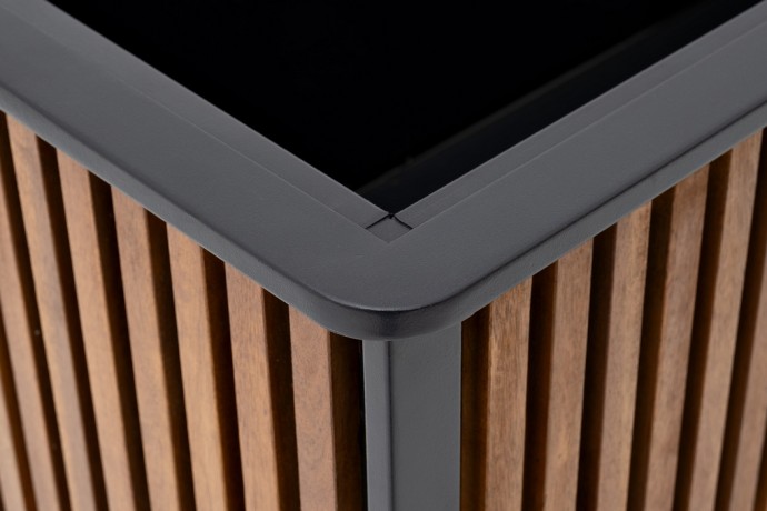 Кашпо из акации НОРД высокое 84 см