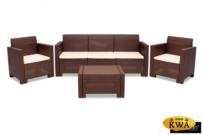 Садовая мебель для кофейни Nebraska 3 на 5 персон