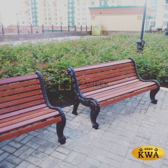 Скамейка «Город Классика» (2,5 м лиственница)