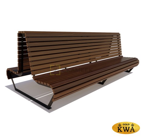 Скамейка уличная «Геленджик» (лиственница 1,5)