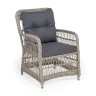 "Цесена" кресло плетеное из искусственного ротанга, цвет бежевый